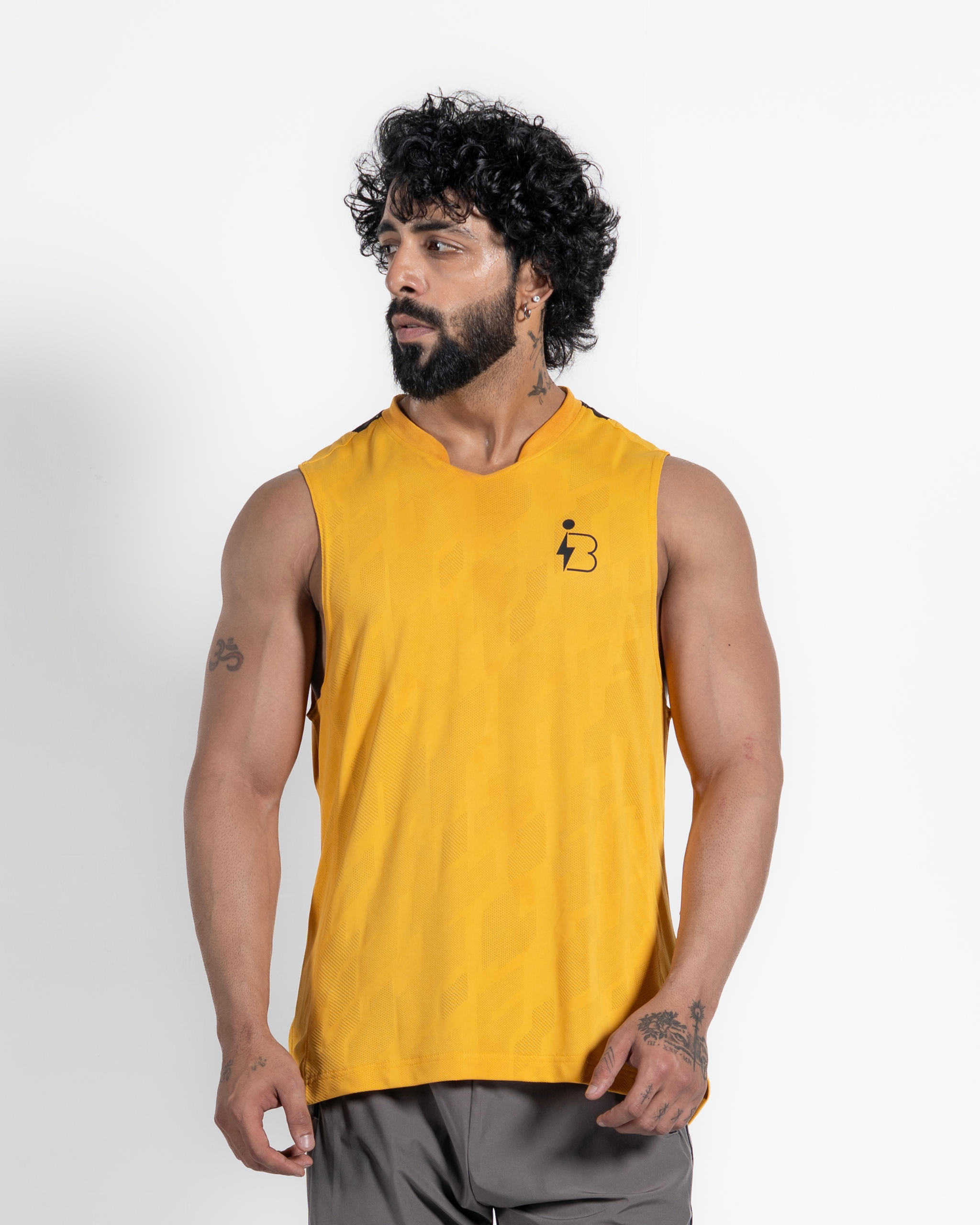 AERO CORE SINGLET – Sunset Yellow