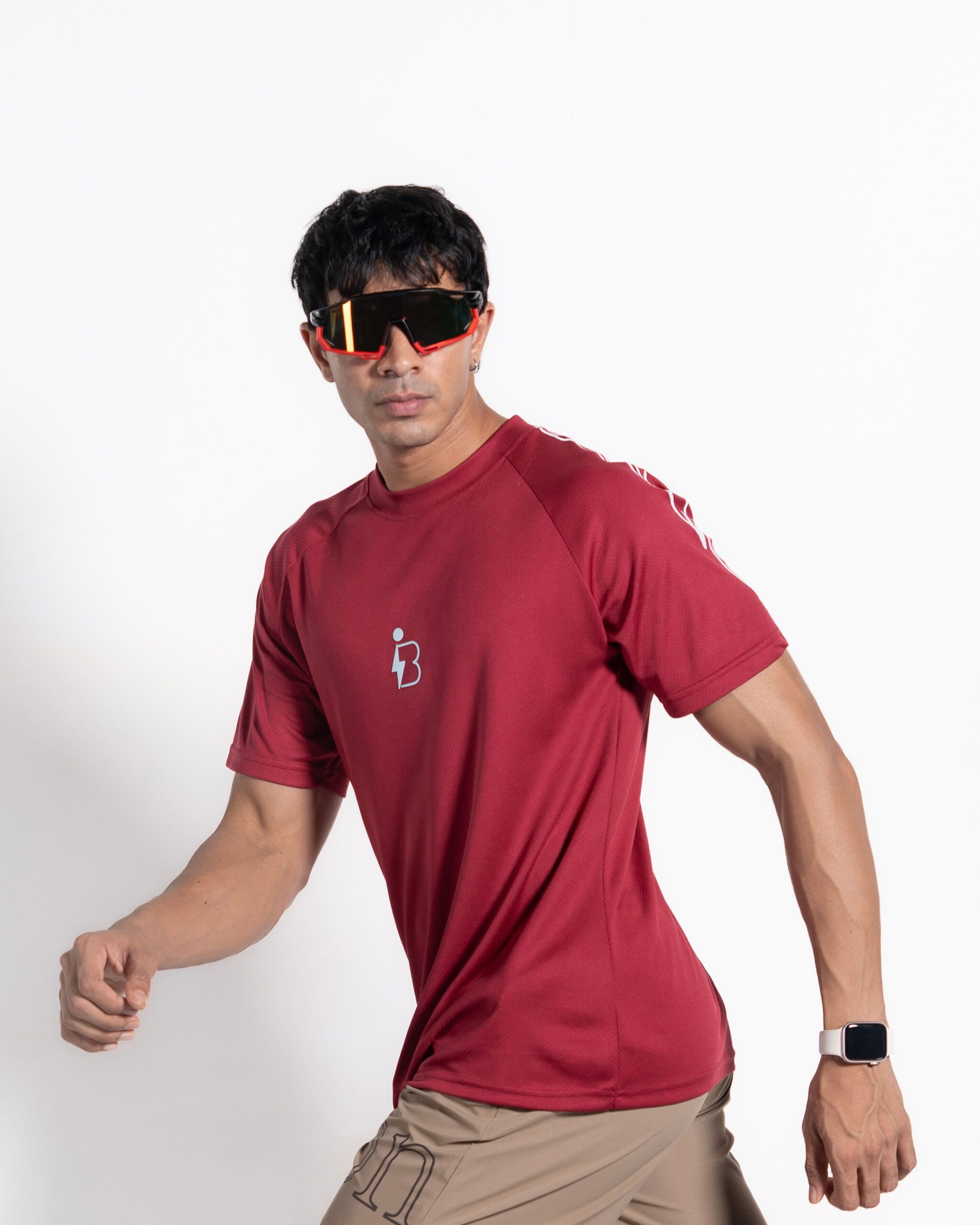 HEXA FLOW T-Shirt – Raw Red